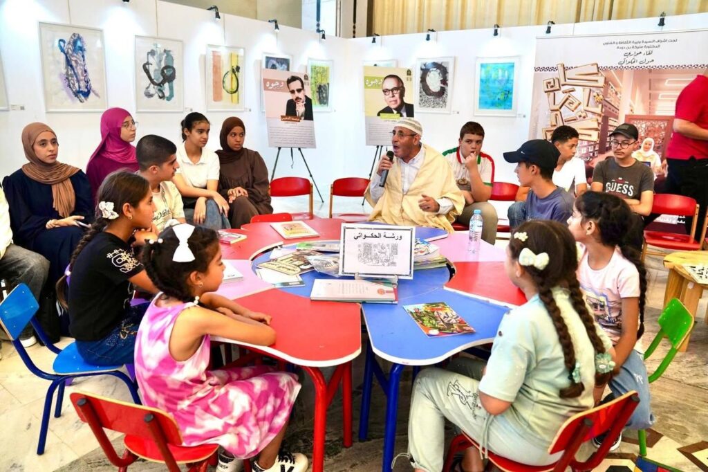 🔴-إطلاق-برنامج-_كان-يا-ما-كان_-للحكواتيين-في-الفضاءات-الثقافية__أشرفت-_وزيرة_الثقافة__37454868635063627919-1024x682 إطلاق برنامج "كان يا ما كان" للحكواتيين في الفضاءات الثقافية